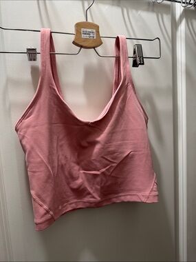 Lululemon LULULEMON ALIGN™ TANK TOP Pink Tank Crop Top - Soft Scoop Neck